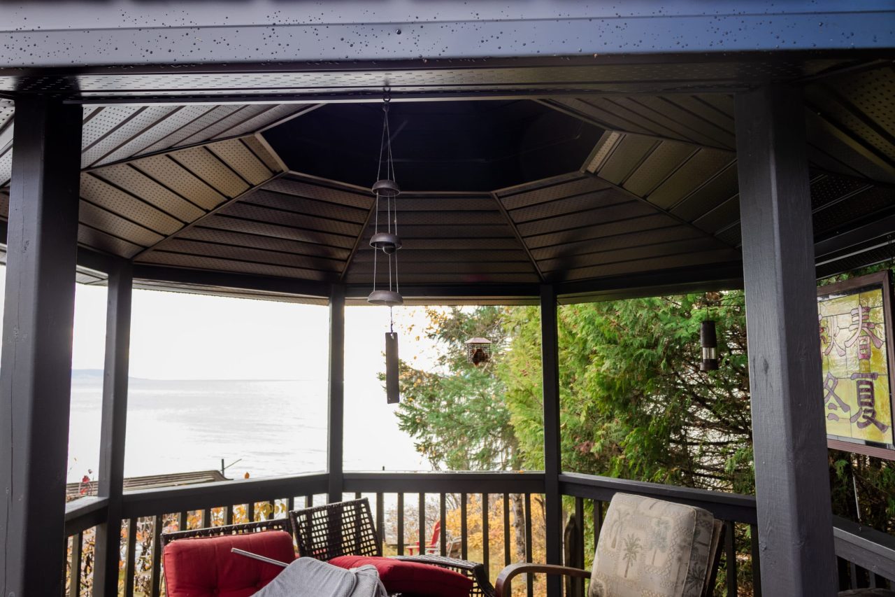 Soffits and Fascia on Gazebo